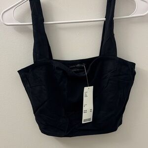Urban Outfitters Black Crop Top